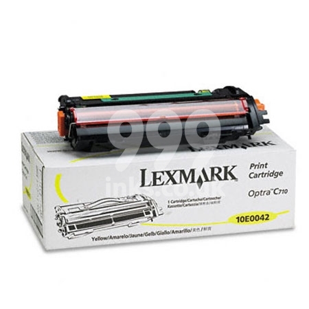 Lexmark 10E0042 Yellow Original Toner Cartridge