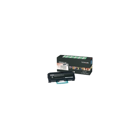 Lexmark 0X264H11G Black High Capacity Return Program Toner Cartridge