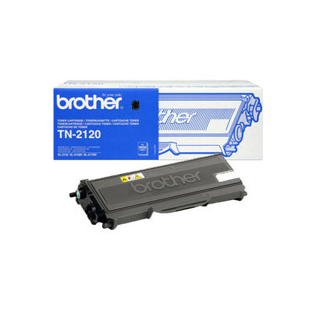 Brother TN2120 Black Original High Capacity Laser toner  (TN-2120)