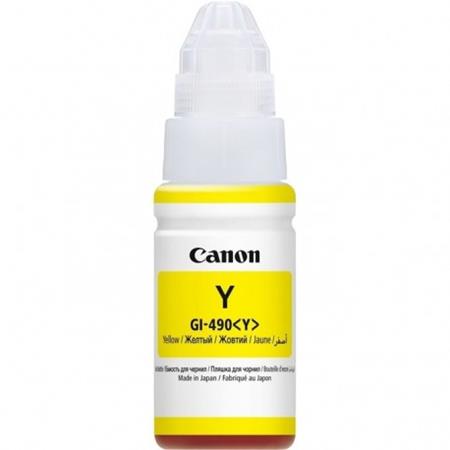 Canon GI-490Y (0666C001) Yellow Original Ink Bottle