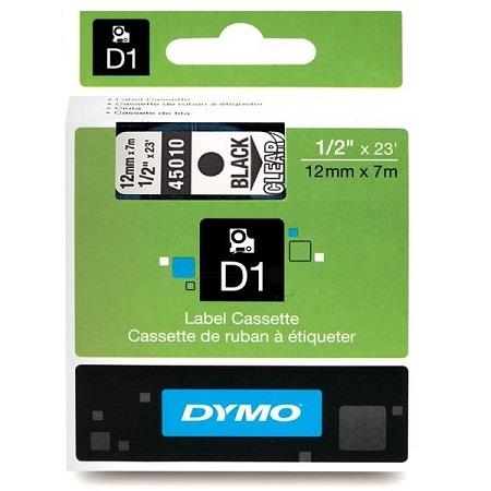 Dymo 45806 (S0720860) Original Label Tape (19mm x 7m) Black On Blue