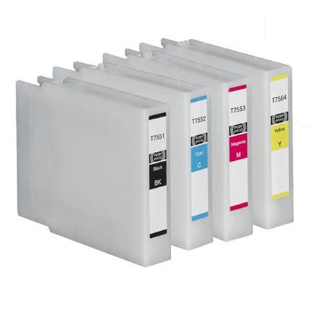 999inks Compatible Multipack Epson T7551 1 Full Set Inkjet Printer Cartridges