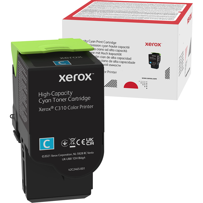 Xerox 006R04365 Cyan Original High Capacity Toner Cartridge