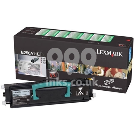 Lexmark 0E250A11E Black Original Return Program Toner Cartridge