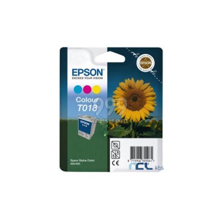 Epson T018 Colour Original Ink Cartridge (Sunflower) (T018401)