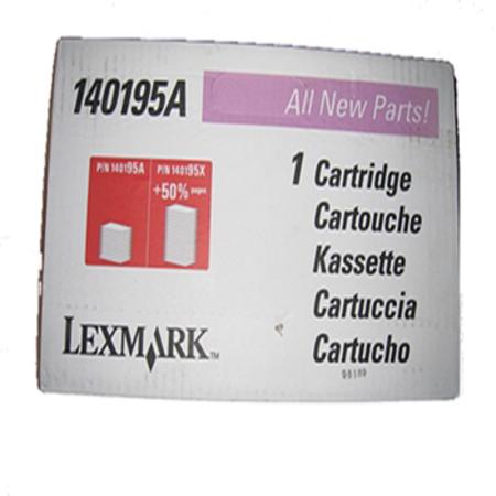 Lexmark 140195A Black Original Standard Capacity Toner Cartridge