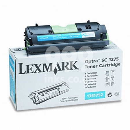 Lexmark 1361752 Cyan Original Toner Cartridge