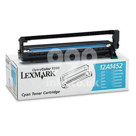 Lexmark 12A1452 Cyan Original Toner Cartridge