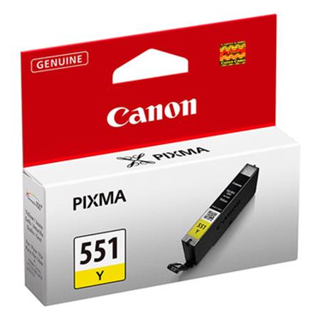 Canon CLI-551Y Yellow Original Standard Capacity Ink Cartridge
