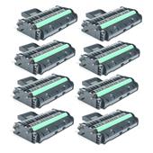 999inks Compatible Eight Pack Ricoh 407255 Black Laser Toner Cartridges