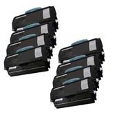 999inks Compatible Eight Pack Lexmark 0X264H11G Black High Capacity Laser Toner Cartridges