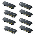 999inks Compatible Eight Pack Brother TN3060 Black High Capacity Laser Toner Cartridges