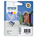 Epson T037 Colour Original Ink Cartridge (Beach Hut) (T037040)