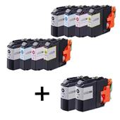 999inks Compatible Multipack Brother LC223 2 Full Sets + 2 FREE Black Inkjet Printer Cartridges