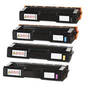 999inks Compatible Multipack Ricoh 407543/46 1 Full Set Laser Toner Cartridges