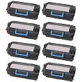 999inks Compatible Eight Pack Dell 593-11187 Black Laser Toner Cartridges