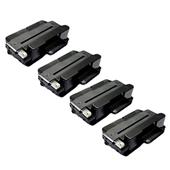 999inks Compatible Quad Pack Xerox 106R02307 Black High Capacity Laser Toner Cartridges