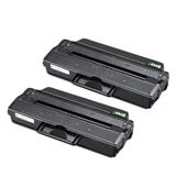 999inks Compatible Twin Pack Samsung MLT-D103L Black High Capacity Laser Toner Cartridges