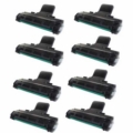 999inks Compatible Eight Pack Samsung ML-2010D3 Black Laser Toner Cartridges