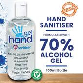 Liquid Gel Hand Sanitiser 70% Alcohol - 100ml