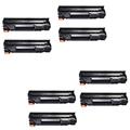 999inks Compatible Eight Pack HP 83X Black Laser Toner Cartridges