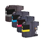 999inks Compatible Multipack Brother LC127XL /LC125XL Full Set Inkjet Printer Cartridges