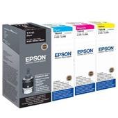 Epson T7741/T6642-44 Full Set Original Inkjet Printer Cartridges