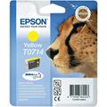 Epson T0714 Yellow Original Ink Cartridge (Cheetah) (T071440)
