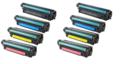 999inks Compatible Multipack HP 504A 2 Full Sets Laser Toner Cartridges