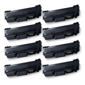 999inks Compatible Eight Pack Samsung MLT-D116S Black Laser Toner Cartridges