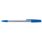 ValueX White Box Ballpoint Pen 1.0mm Tip 0.7mm Line Blue (Pack 50)