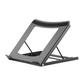 Manhattan 462129 Laptop and Tablet Stand Adjustable (5 positions) 15.6 inch Portable Stand - Black