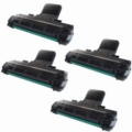 999inks Compatible Quad Pack Samsung ML-2010D3 Black Laser Toner Cartridges