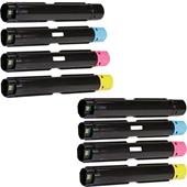 999inks Compatible Multipack Xerox 106R03741-44 2 Full Sets High Capacity Laser Toner Cartridges