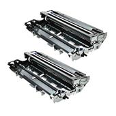 999inks Compatible Twin Pack Brother TN7600XL Black Extra High Capacity Toner Cartridges