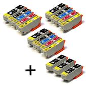 999inks Compatible Multipack Epson T2621 3 Full Sets + 3 FREE Black Inkjet Printer Cartridges