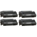 999inks Compatible Quad Pack HP 11X High Capacity Laser Toner Cartridges