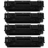 999inks Compatible Quad Pack HP 139X Black High Capacity Laser Toner Cartridges