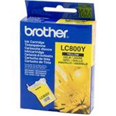 Brother LC800Y Yellow Original Printer Ink Cartridge (LC-800Y)