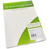 Alpa Cartridge A4 Multipurpose Labels 1 Per Sheet 199.6 x 289mm (White) Pk of 100