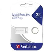 Verbatim Metal Executive - USB Drive 32 GB (Silver)