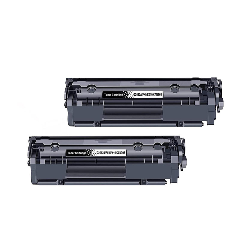 Product image for 999inks Compatible Twin Pack HP 12A Laser Toner Cartridges - Small