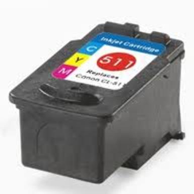 Product image for 999inks Compatible Colour Canon CL-511 Inkjet Printer Cartridge - Small