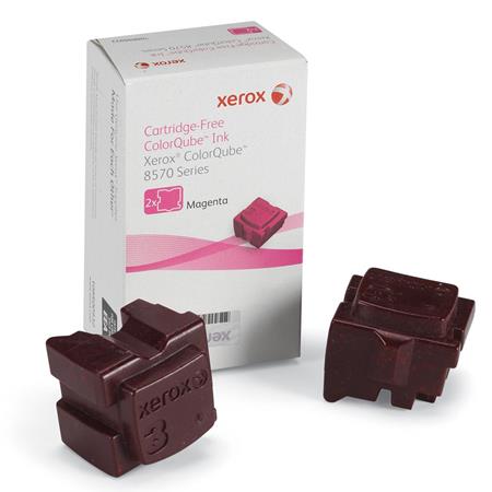 Product image for Xerox 108R00932 Magenta Original 2 Sticks Ink Cartridge (8570) - Small