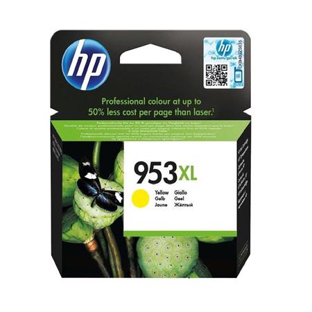 Product image for HP 953XL Yellow Original High Capacity Ink Cartridge - Small