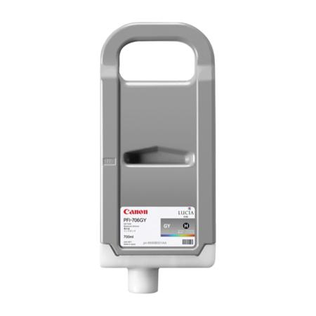 Product image for Canon PFI-706GY Original Grey High Capacity Ink Cartridge - Small