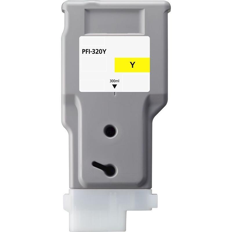 Product image for 999inks Compatible Yellow Canon PFI-320Y High Capacity Inkjet Printer Cartridge - Small