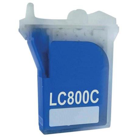 Product image for 999inks Compatible Brother LC800C Cyan Inkjet Printer Cartridge - Small