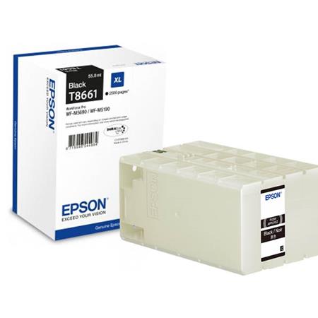 Product image for Epson T8661 (T866140) Black Original High Capacity Ink Cartridge - Small