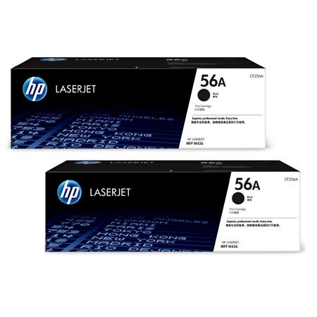 Product image for HP CF256A Black Original Standard Capacity Laser Toner Cartridges Twin Pack - Small